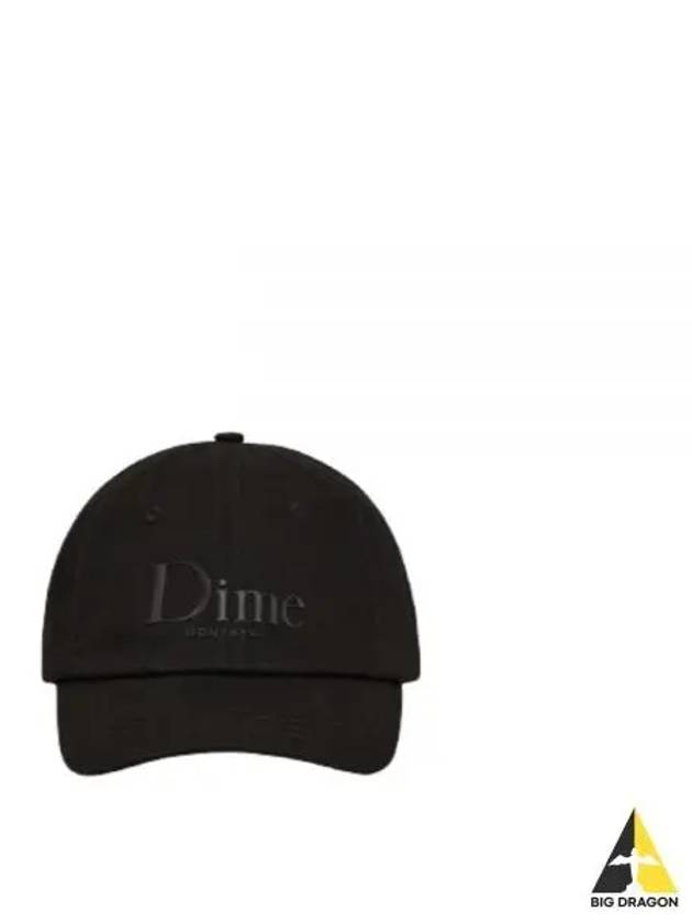 Dime Classic Silicone Logo Cap SP2338 BLK Ball - DIME - BALAAN 1