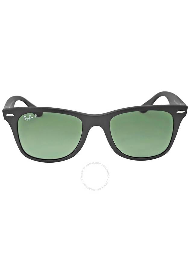 Ray Ban Wayfarer Liteforce Polarized Green Classic G-15 Square Unisex Sunglasses RB4195 601S9A 52 - RAY-BAN - BALAAN 1