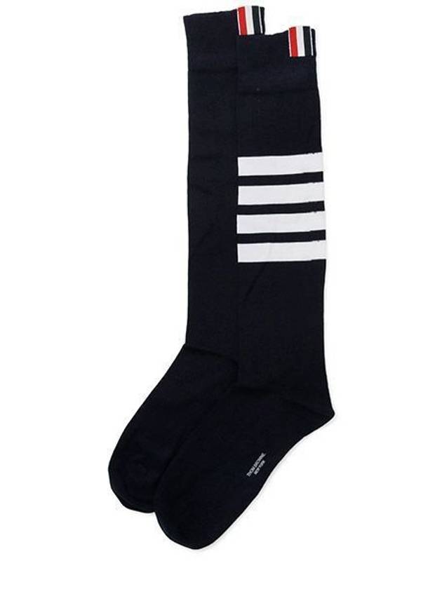 4 Bar Stripe Socks Black - THOM BROWNE - BALAAN 2