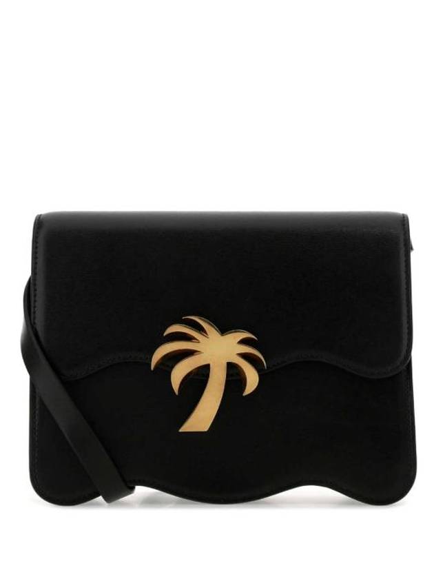 Cross Bag PWNQ004S22LEA001 1076 Black - PALM ANGELS - BALAAN 1