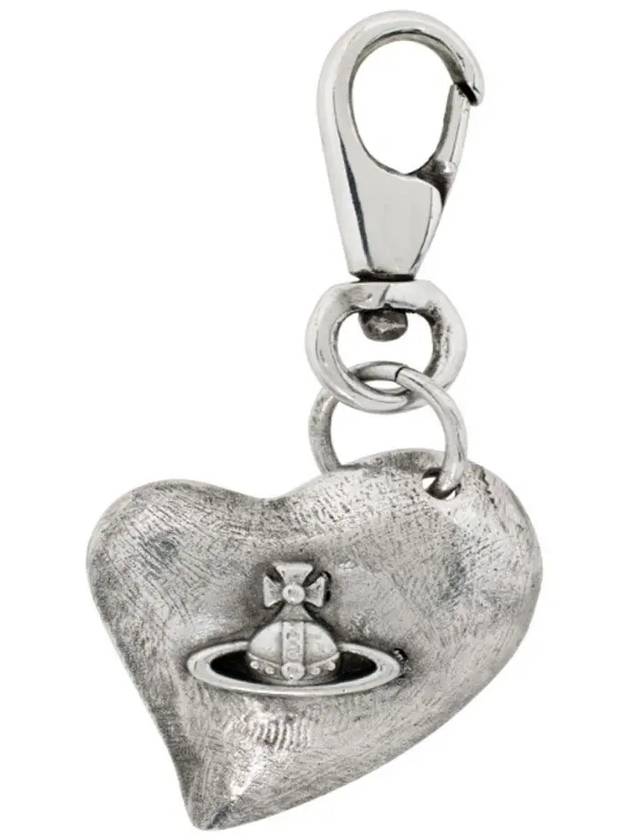 Women's Gadget Brass Heart Keyring 82030093U OM000K Q401 - VIVIENNE WESTWOOD - BALAAN 1