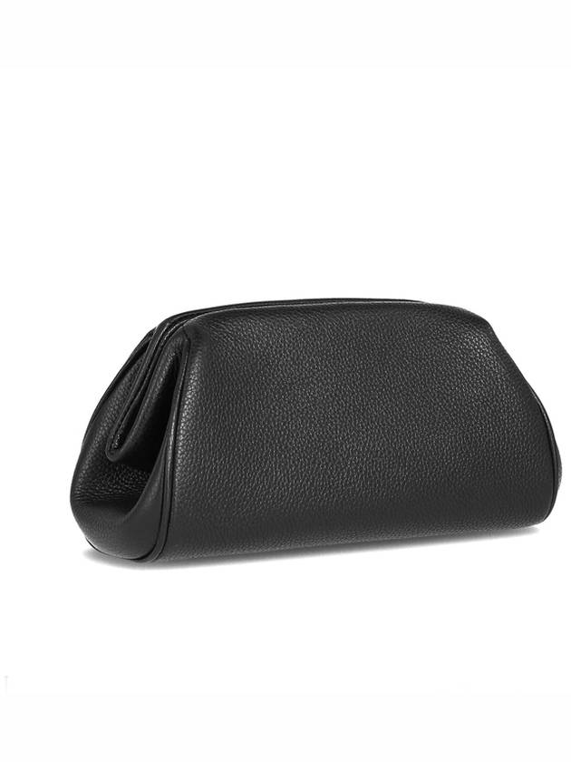 Gancini Leather Mini Bag Black - SALVATORE FERRAGAMO - BALAAN 5