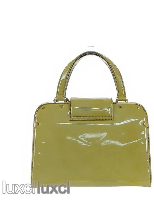 YSL Yip Vintage Cabas Patent Satchel Tote Bag - SAINT LAURENT - BALAAN 3