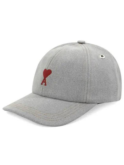 De Coeur Embroidery Ball Cap Jabel Grey - AMI - BALAAN 2