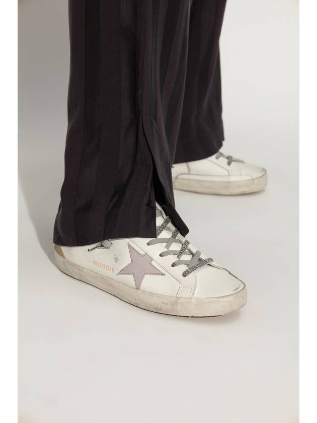 Superstar Low Top Sneakers White Lilac - GOLDEN GOOSE - BALAAN 3