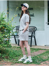 Summer Knit Heart Shorts Grey - METAPHER - BALAAN 3