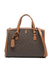 Chantal Canvas Tote Bag Brown - MICHAEL KORS - BALAAN 1