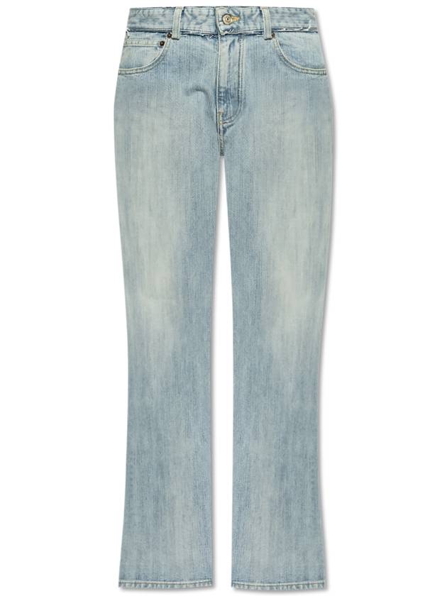 Low Waist Straight Jeans Blue - BALENCIAGA - BALAAN 2