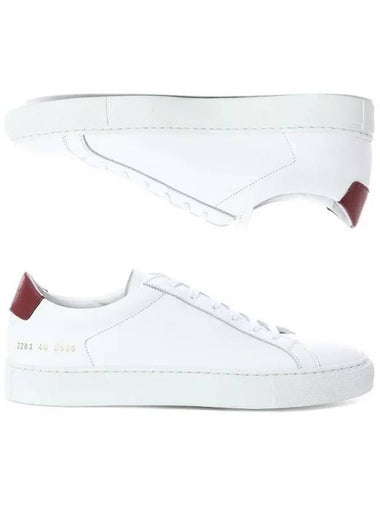 Achilles Retro Low White Sole Sneakers 2283 0536 - COMMON PROJECTS - BALAAN 1