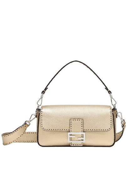 Baguette Selleria Shoulder Bag Gold - FENDI - BALAAN 2