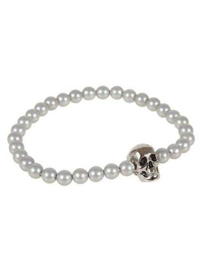 Men's Skull Bracelet Silver - ALEXANDER MCQUEEN - BALAAN 2