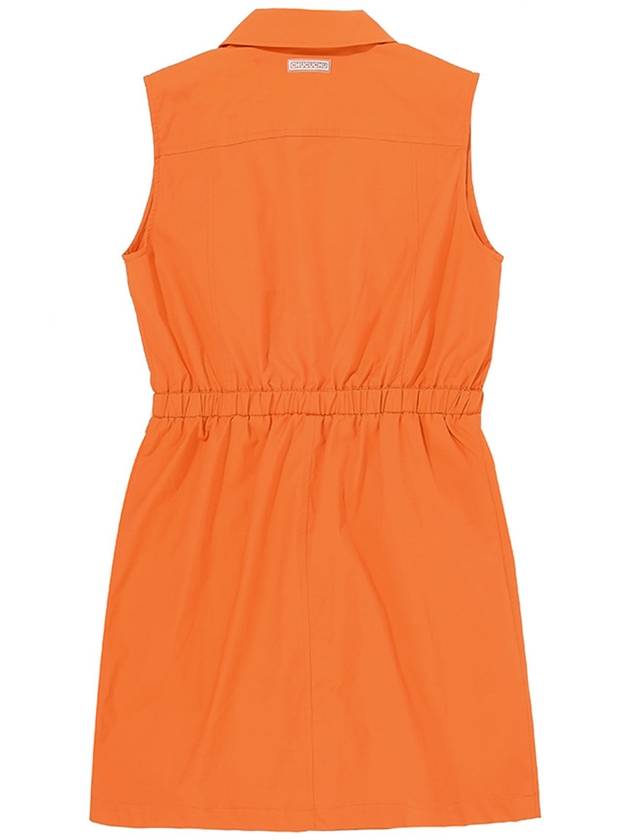 C23MOP002W Zip-up Pocket Dress Orange - CHUCUCHU - BALAAN 2