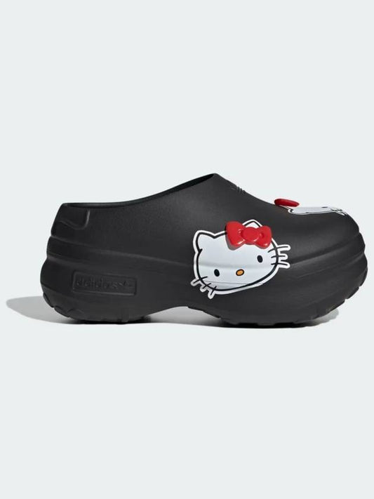 Hello Kitty x Adiform Stan Smith Mule Women s Core Black Red IH0280 - ADIDAS ORIGINALS - BALAAN 1