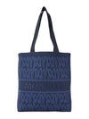 Knit Tote Bag Navy - MONCLER - BALAAN 2