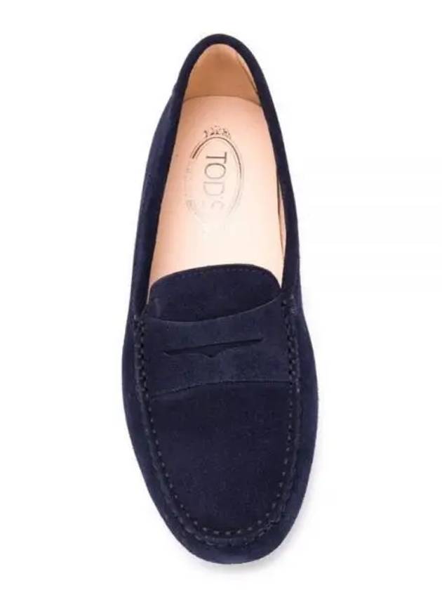 Gommino Suede Driving Shoes Blue - TOD'S - BALAAN 2