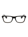 Eyewear Check Multilayer Rectangle Eyeglasses Black - BURBERRY - BALAAN 1