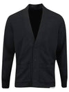 Dri Fit Standard Issue Golf Cardigan Black - NIKE - BALAAN 2