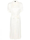 New Drew Midi Dress Cream White - A.P.C. - BALAAN 2