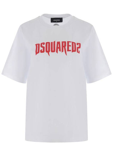 DSQUARED2  T-Shirts And Polos White - DSQUARED2 - BALAAN 1