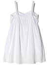 Lace Slip Mini Dress White - LESEIZIEME - BALAAN 10