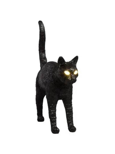 LI blow cat lamp black - SELETTI - BALAAN 1