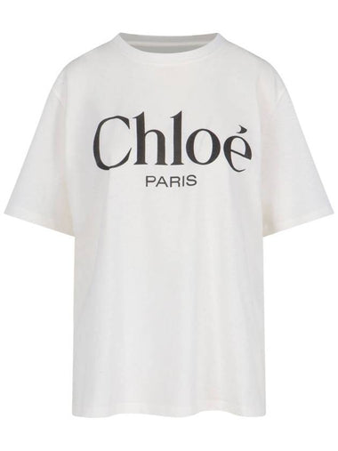 Chloè T-shirts and Polos White - CHLOE - BALAAN 1