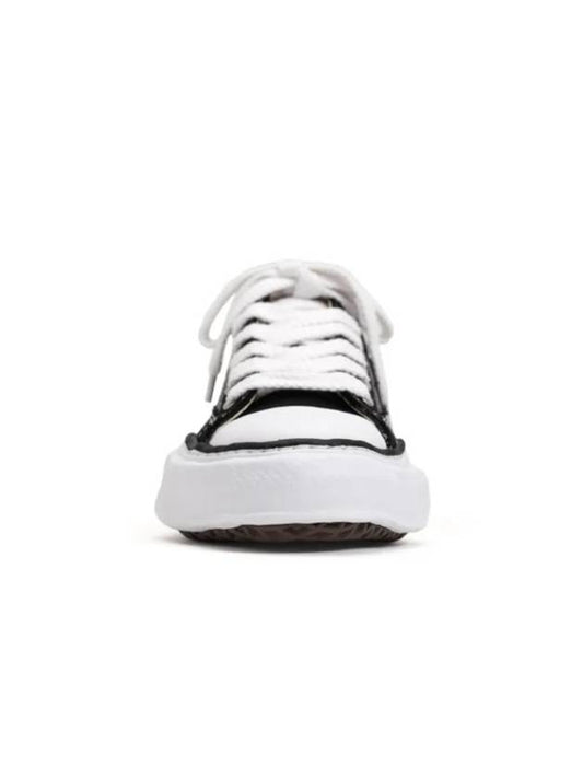 Maison Peterson OG Sole Canvas Low Sneakers Black Orca A01FW702BLACK - MIHARA YASUHIRO - BALAAN 2