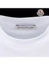 Kids Short Sleeve T Shirt White 8C00033 83907 001 8Y 10Y - MONCLER - BALAAN 4