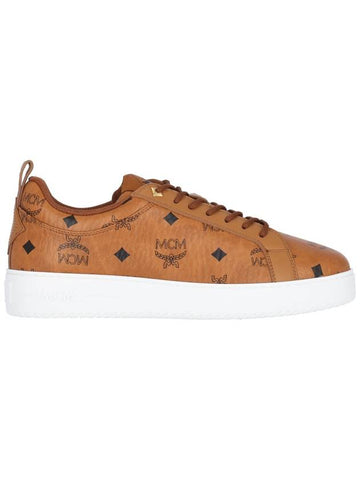 Neo Terrain Visetos Low Top Sneakers Brown - MCM - BALAAN 1