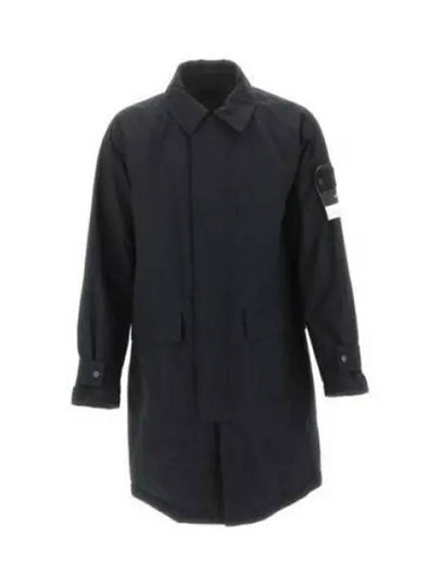 Ghost Piece O-Ventile Primaloft Insulation Trench Coat Navy - STONE ISLAND - BALAAN 2