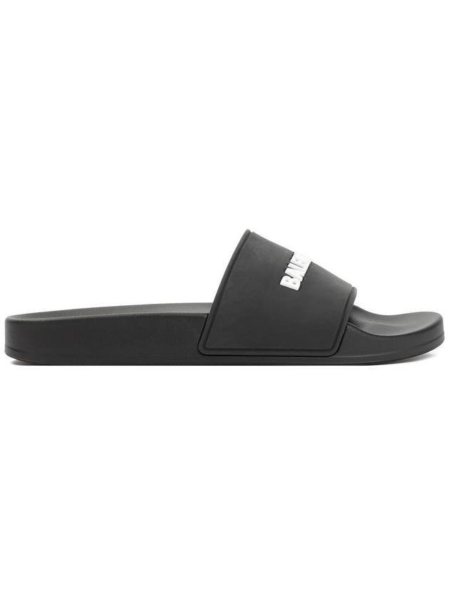 Logo Slippers Black - BALENCIAGA - BALAAN 2