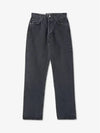 90S Pinch Waist Denim Straight Jeans Black - AGOLDE - BALAAN 2