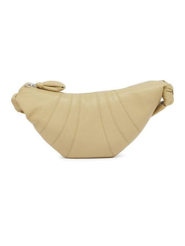 Soft Grain Leather Small Croissant Cross Bag Dusty Sage - LEMAIRE - BALAAN 1