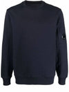 Men's Lens Wappen Diagonal Sweatshirt Navy - CP COMPANY - BALAAN 3