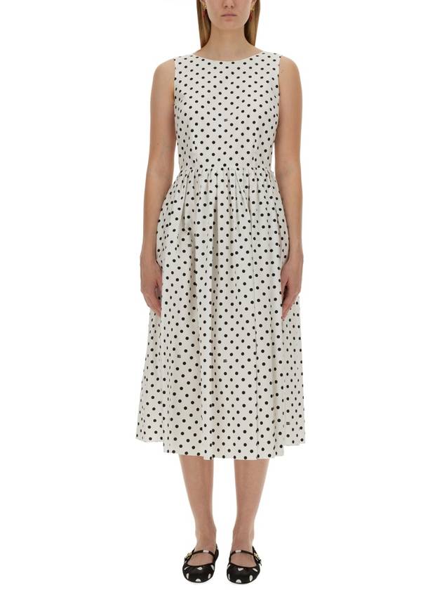 Polka dot midi dress F6JHVTHS5R7 - DOLCE&GABBANA - BALAAN 2