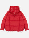 Women's Etival Down Short Padded Jacket Scarlet Red - MONCLER - BALAAN 5