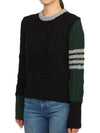 Fun Mix Cable Knit Top - THOM BROWNE - BALAAN 5