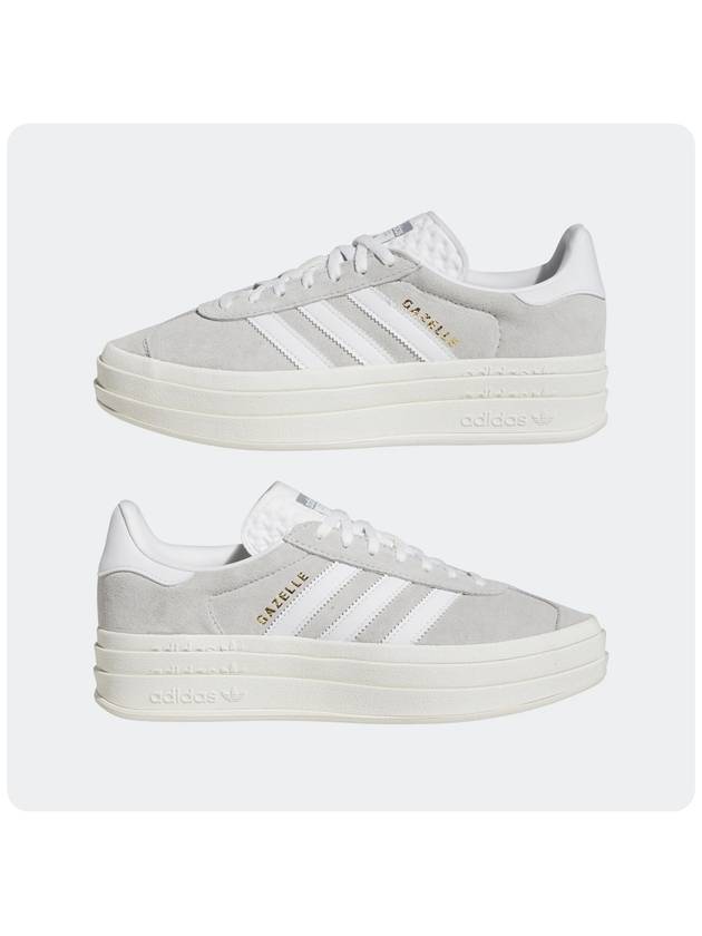 Gazelle Bold Low Top Sneakers Grey - ADIDAS - BALAAN 6