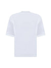 Short Sleeve T Shirt RMTS0026J198 01 White - LANVIN - BALAAN 2