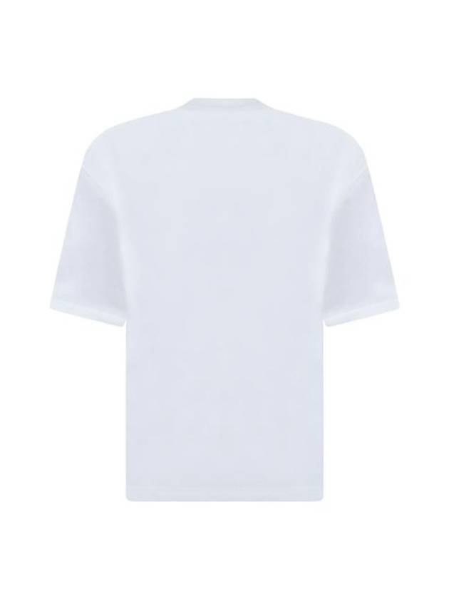 Short Sleeve T Shirt RMTS0026J198 01 White - LANVIN - BALAAN 2