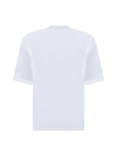 Short Sleeve T Shirt RMTS0026J198 01 White - LANVIN - BALAAN 2