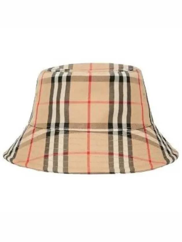 Vintage Check Technical Bucket Hat Beige - BURBERRY - BALAAN 2