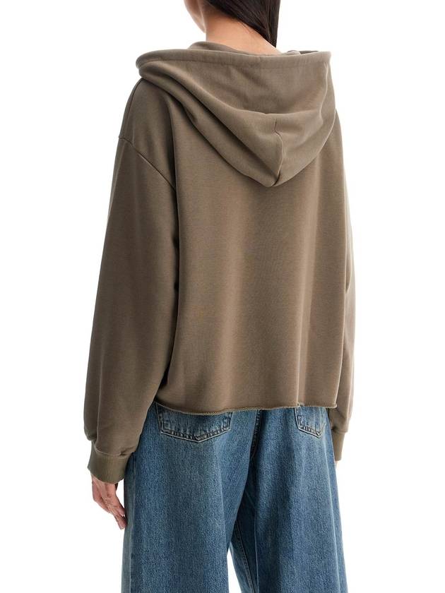 boxy hoodie with hood - MAISON MARGIELA - BALAAN 3