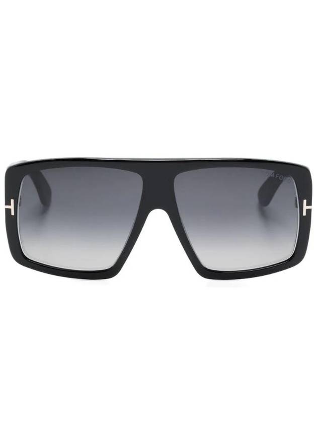 Eyewear Oversized Frame Gradient Lens Sunglasses FT1036 - TOM FORD - BALAAN 1