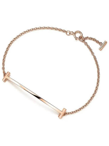 Tiffany T Smile Bracelet Rose Gold 36819669 - TIFFANY & CO. - BALAAN 1