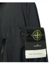 Skin Touch Nylon TC Hooded Jacket Black - STONE ISLAND - BALAAN 4