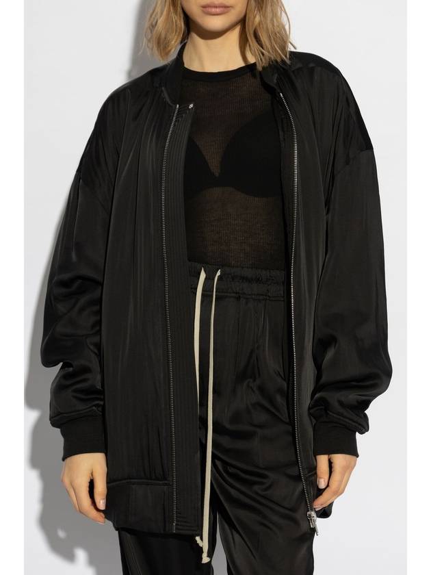 Rick Owens Jacket Jumbo Flight, Women's, Black - RICK OWENS - BALAAN 3