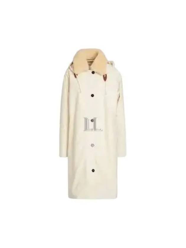 Men's Organic Washed Cotton Parka Beige - JIL SANDER - BALAAN 2