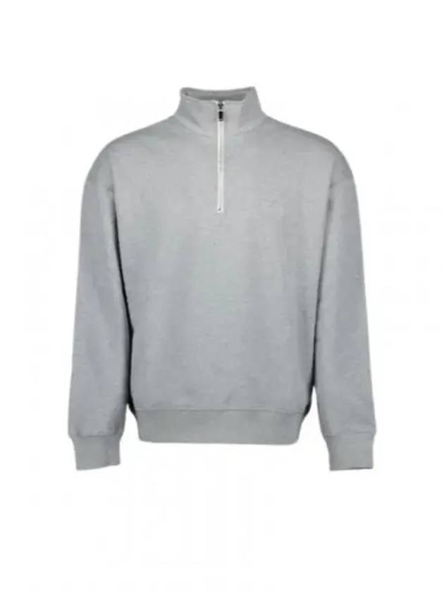 CD Icon Half Zipper Sweatshirt Grey - DIOR - BALAAN 2