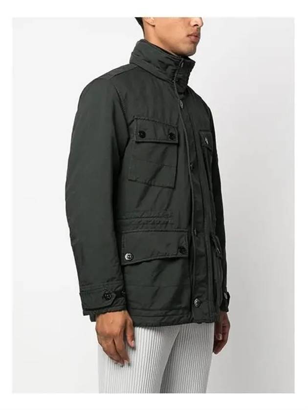 Men's Logo Patch Jacket Black - STONE ISLAND - BALAAN 5